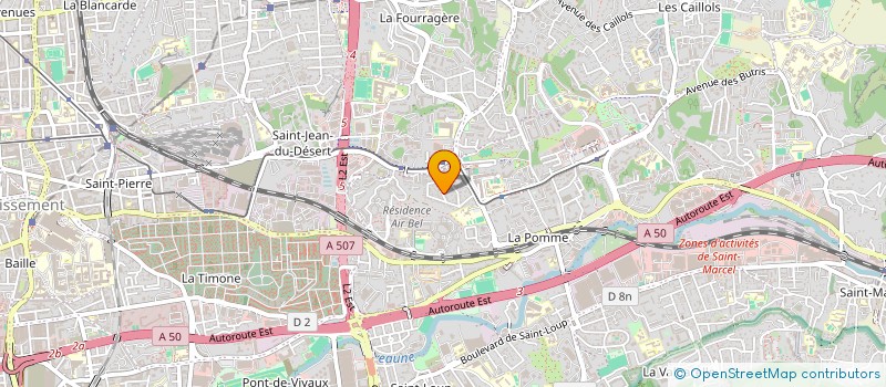 localisation de l'entreprise MADAME MARGOT DUBOIS à MARSEILLE