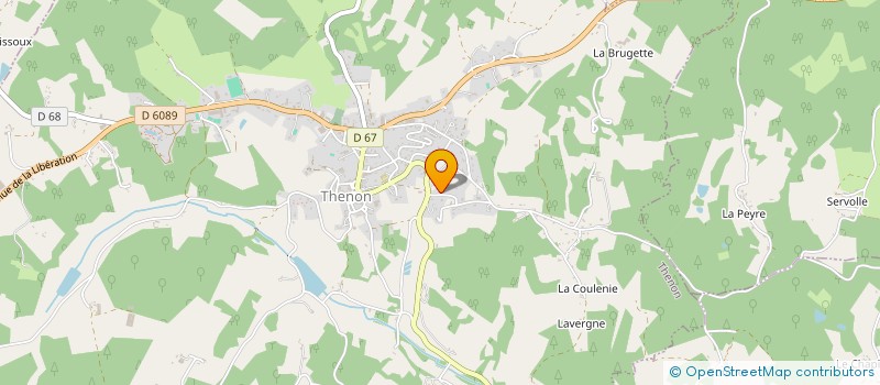 localisation de l'entreprise MADAME MARGOT DUBREUIL  THENON