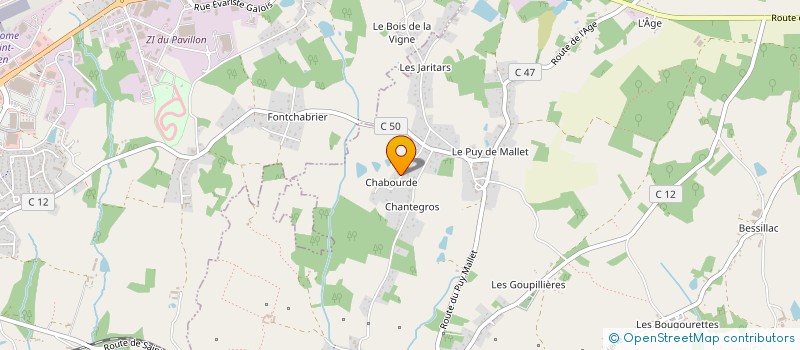 localisation de l'entreprise MADAME MARGOT DUBREUIL à SAINT-BRICE-SUR-VIENNE