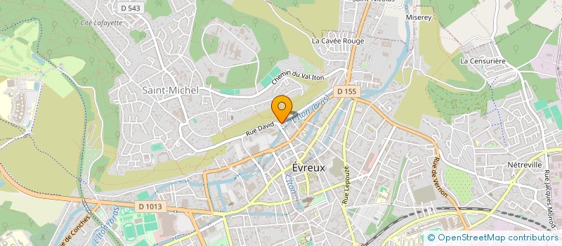 localisation de l'entreprise MADAME MARGOT DUFOUR  EVREUX