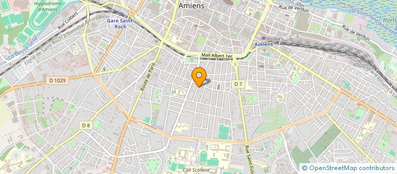 localisation de l'entreprise MADAME MARGOT DUVAUCHELLE à AMIENS