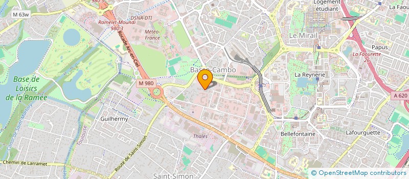 localisation de l'entreprise MADAME MARGOT ESCRIBANO  TOULOUSE