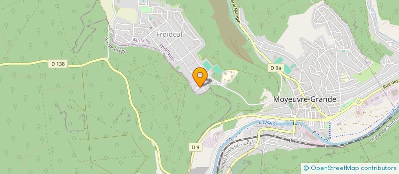 localisation de l'entreprise MADAME MARGOT FOCHESATO  MOYEUVRE-GRANDE