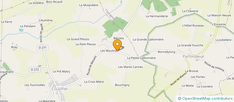localisation de l'entreprise MADAME MARGOT FOGEN à COULIMER