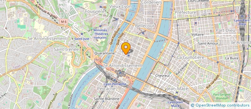 localisation de l'entreprise MADAME MARGOT FOUILLOUSE  LYON