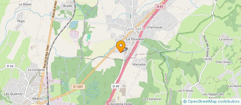 localisation de l'entreprise MADAME MARGOT FOURNIER  SAINT-FELIX