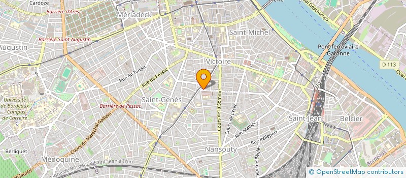 localisation de l'entreprise MADAME MARGOT FRATTINA  BORDEAUX