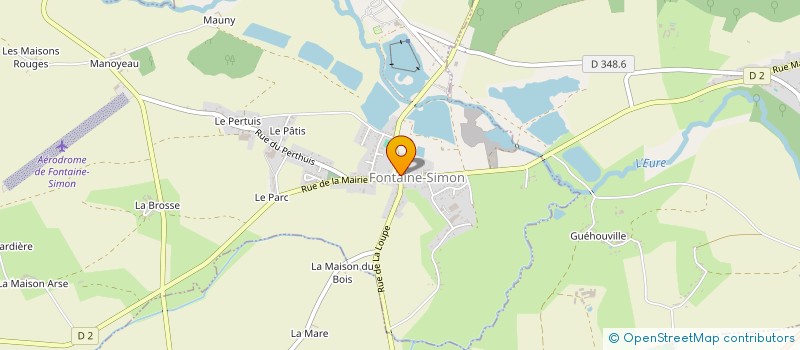 localisation de l'entreprise MADAME MARGOT FROUIN à FONTAINE-SIMON