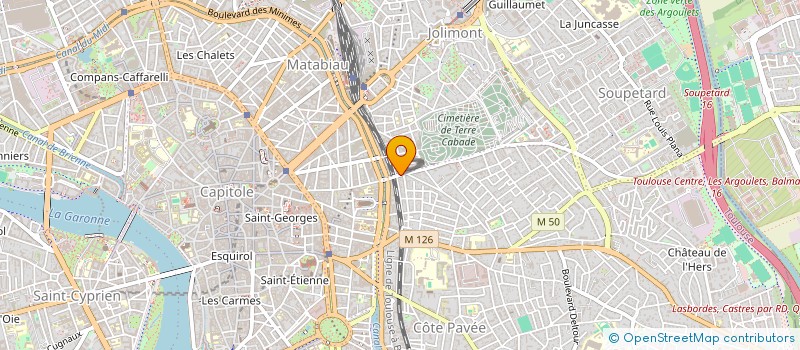 localisation de l'entreprise MADAME MARGOT FUSEAU à TOULOUSE