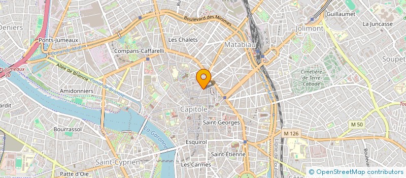 localisation de l'entreprise MADAME MARGOT GARCIA  TOULOUSE