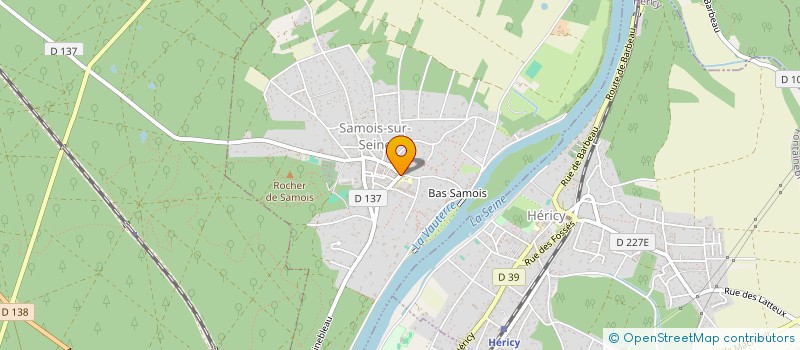 localisation de l'entreprise MADAME MARGOT GENAY à SAMOIS-SUR-SEINE
