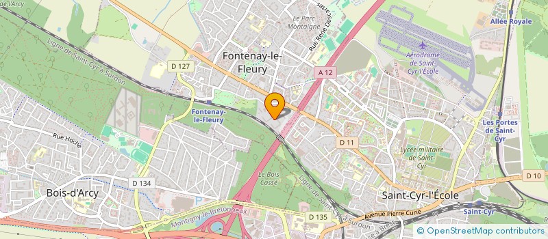 localisation de l'entreprise MADAME MARGOT GENEVELLE à FONTENAY-LE-FLEURY