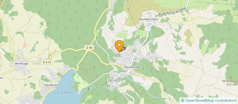 localisation de l'entreprise MADAME MARGOT GIRARD  AYDAT