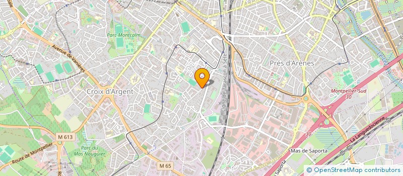 localisation de l'entreprise MADAME MARGOT GOZLAN à MONTPELLIER