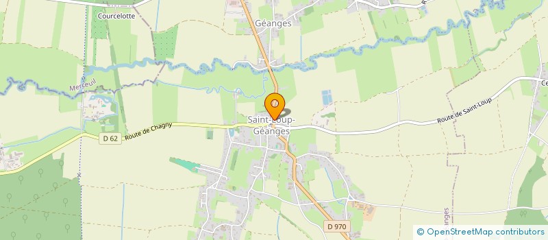 localisation de l'entreprise MADAME MARGOT GRIMAULT  SAINT-LOUP-GEANGES