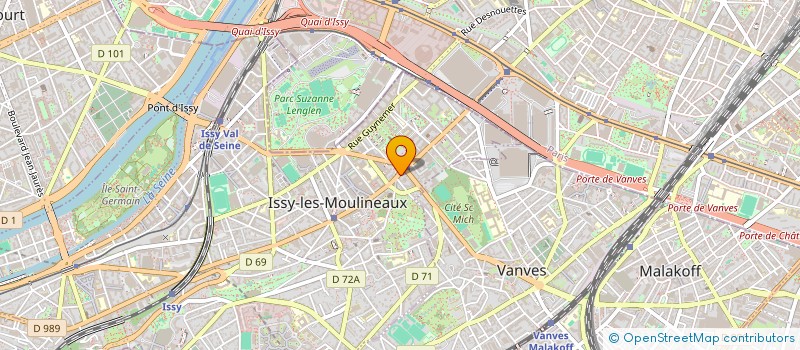 localisation de l'entreprise MADAME MARGOT GUICHARD à ISSY-LES-MOULINEAUX
