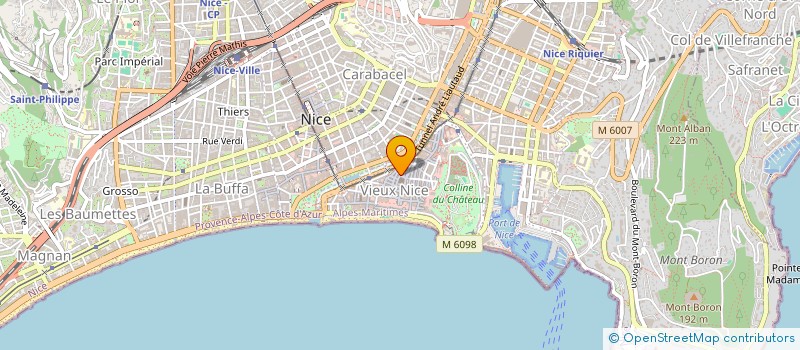 localisation de l'entreprise MADAME MARGOT GUILLERAULT à NICE