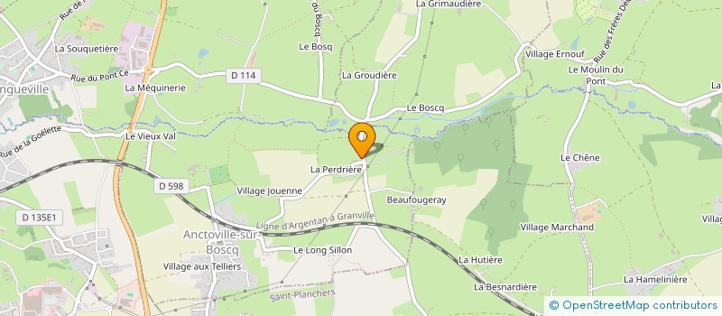 localisation de l'entreprise MADAME MARGOT HAMEL  ANCTOVILLE-SUR-BOSCQ