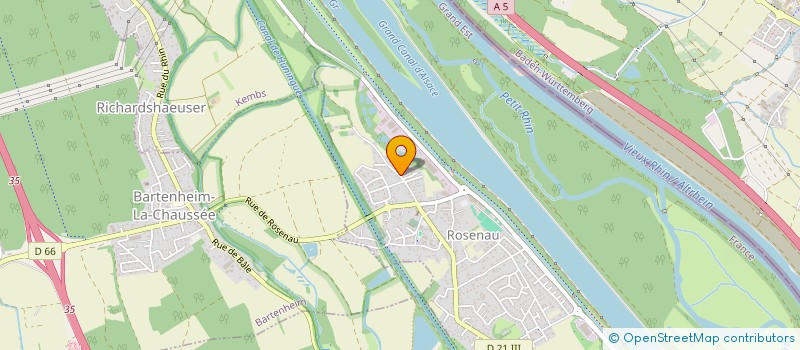 localisation de l'entreprise MADAME MARGOT HATTENBERGER  ROSENAU