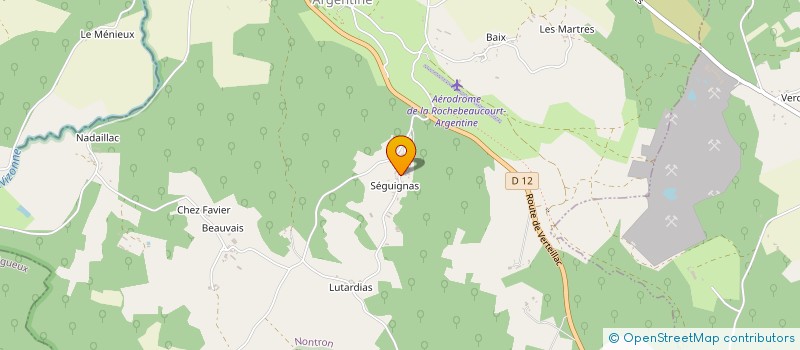 localisation de l'entreprise MADAME MARGOT IMBERT  LA ROCHEBEAUCOURT-ET-ARGENTINE