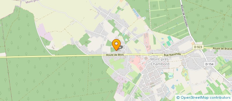 localisation de l'entreprise MADAME MARGOT JANVIER  MONT-PRES-CHAMBORD