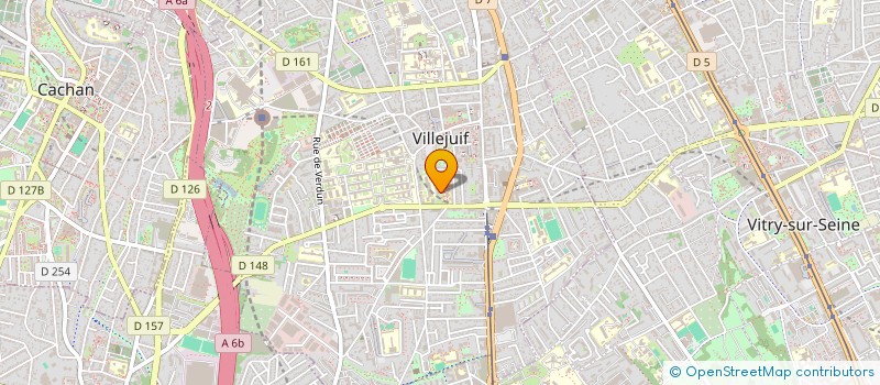 localisation de l'entreprise MADAME MARGOT KASZA  VILLEJUIF