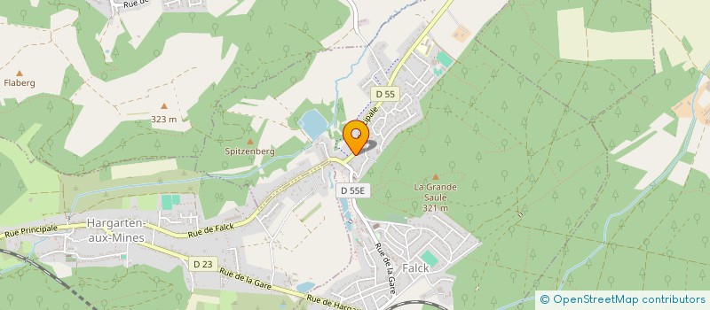 localisation de l'entreprise MADAME MARGOT KATA  HARGARTEN-AUX-MINES