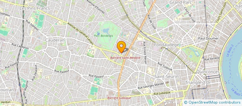 localisation de l'entreprise MADAME MARGOT KURKDJIAN  BORDEAUX