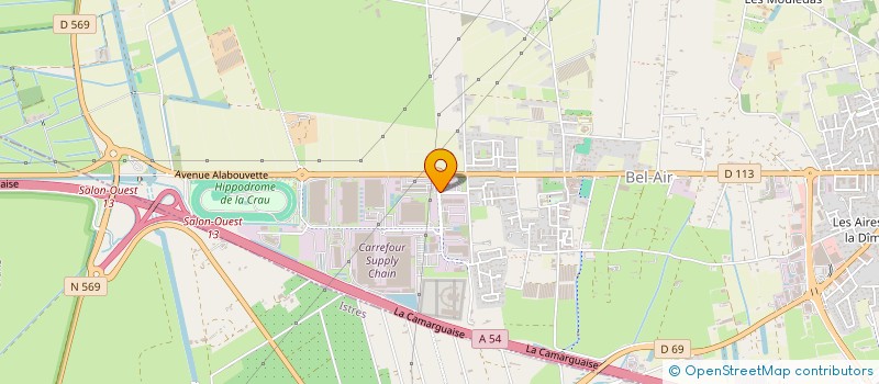 localisation de l'entreprise MADAME MARGOT LAUGIER  SALON-DE-PROVENCE