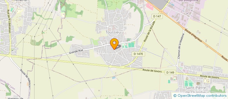 localisation de l'entreprise MADAME MARGOT LAYNAUD  TOUSSIEU