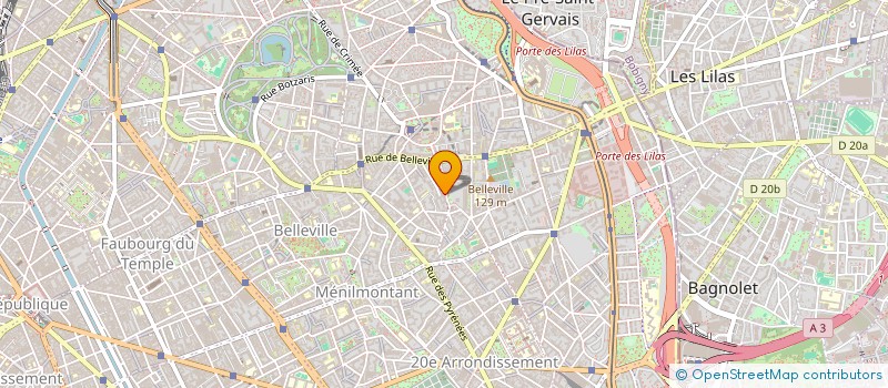 localisation de l'entreprise MADAME MARGOT LE BRETON  PARIS