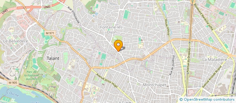 localisation de l'entreprise MADAME MARGOT LECOEUVRE  DAIX