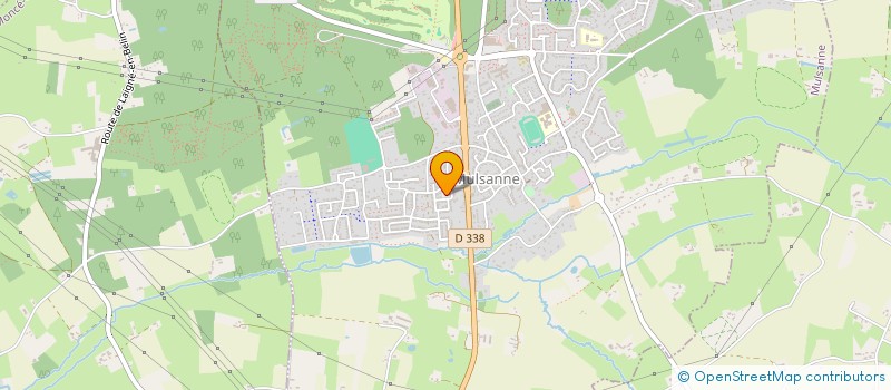 localisation de l'entreprise MADAME MARGOT LECOURT  MULSANNE