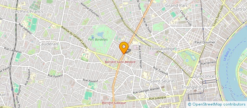 localisation de l'entreprise MADAME MARGOT LEFEBVRE  BORDEAUX