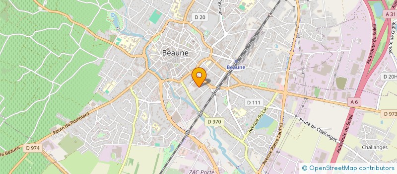 localisation de l'entreprise MADAME MARGOT LEFLAIVE à BEAUNE