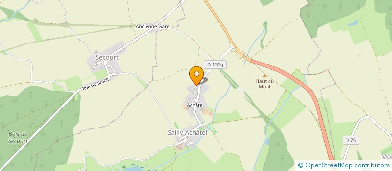 localisation de l'entreprise MADAME MARGOT LEONARDI  SAILLY-ACHATEL