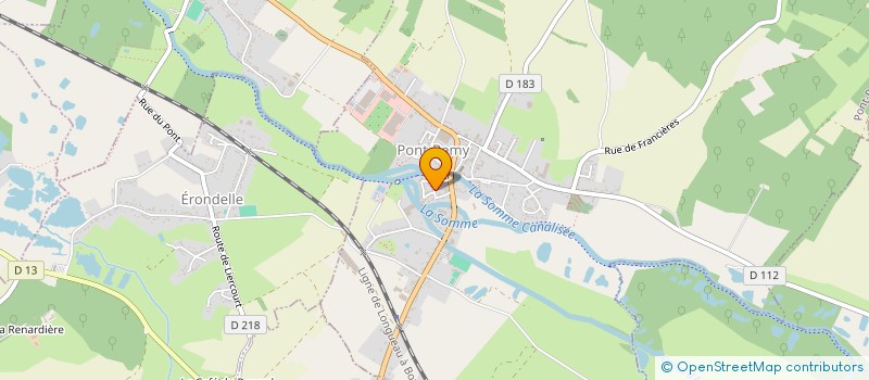 localisation de l'entreprise MADAME MARGOT LEQUETTE  PONT-REMY