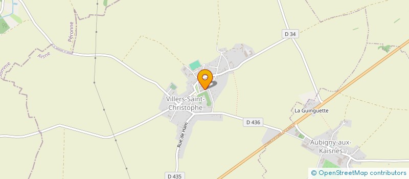 localisation de l'entreprise MADAME MARGOT LERICHE  VILLERS-SAINT-CHRISTOPHE