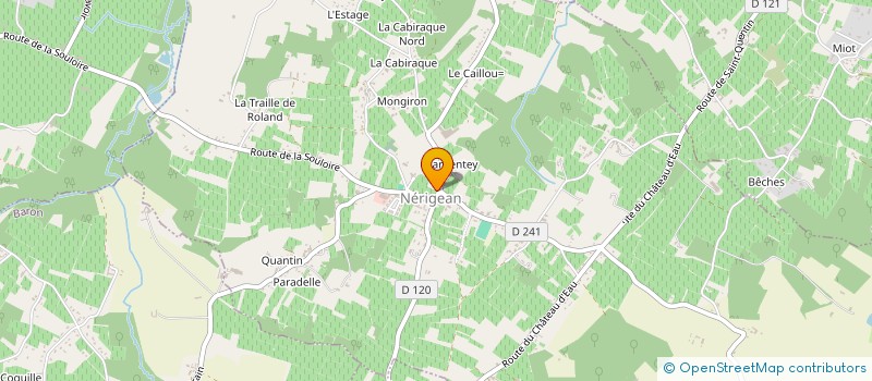 localisation de l'entreprise MADAME MARGOT LOMAZZI  NERIGEAN