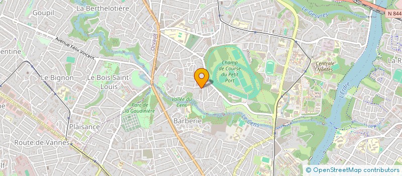 localisation de l'entreprise MADAME MARGOT LOUAIL à NANTES