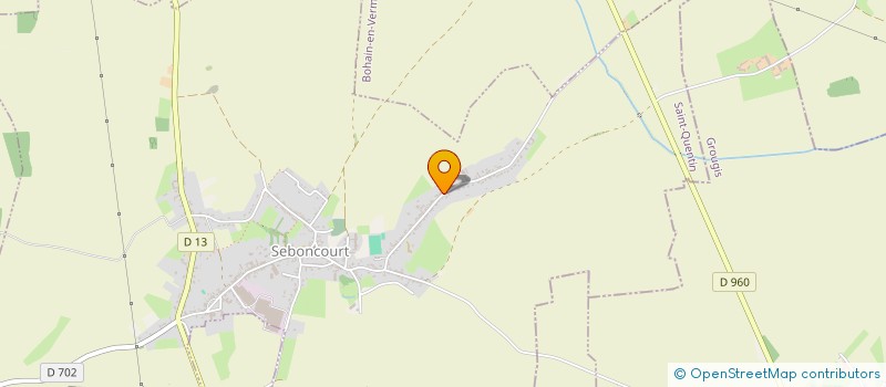 localisation de l'entreprise MADAME MARGOT LUCE  SEBONCOURT