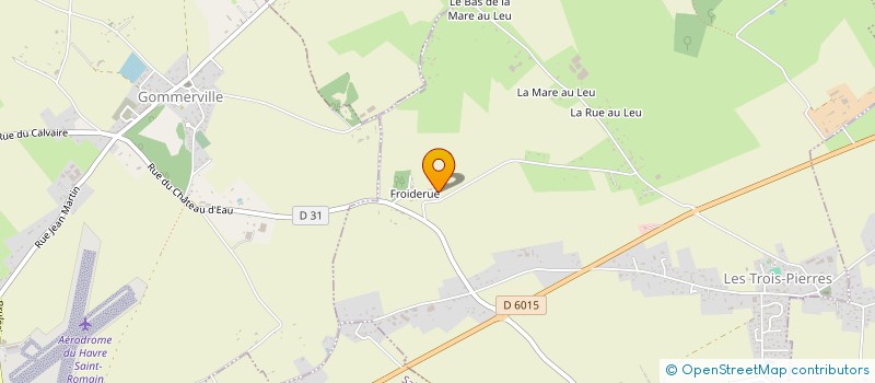 localisation de l'entreprise MADAME MARGOT LUREAU  LES TROIS-PIERRES