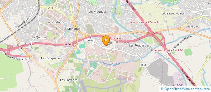 localisation de l'entreprise MADAME MARGOT MALNIS  LANCON-PROVENCE