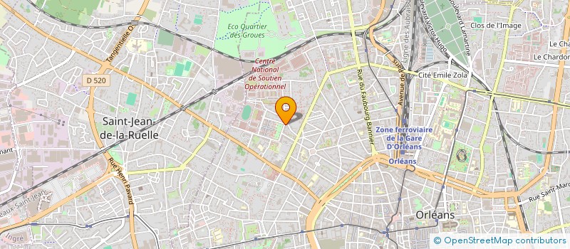 localisation de l'entreprise MADAME MARGOT MARCAL SOUSA  ORLEANS