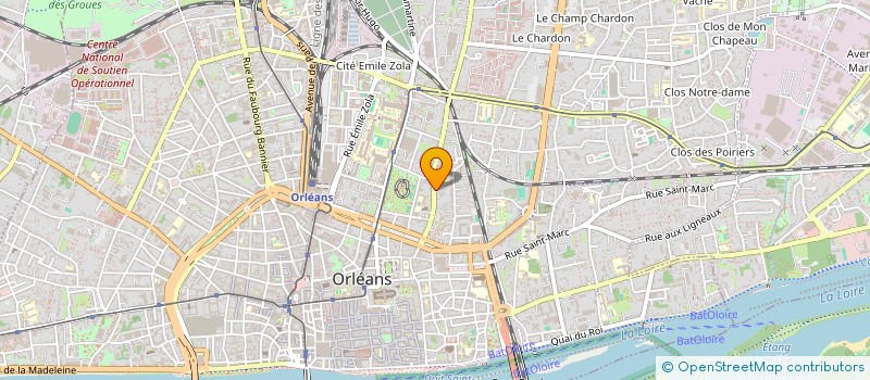 localisation de l'entreprise MADAME MARGOT MARECHAL à ORLEANS