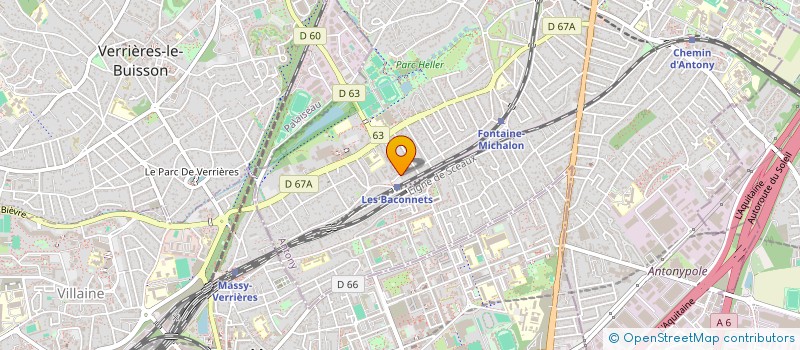 localisation de l'entreprise MADAME MARGOT MARGOT MORDEFROID à ANTONY