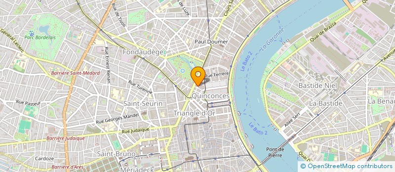 localisation de l'entreprise MADAME MARGOT MARIN  BORDEAUX