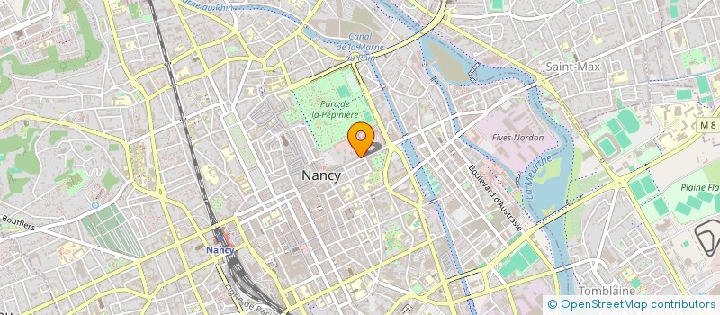 localisation de l'entreprise MADAME MARGOT MOLLET  NANCY