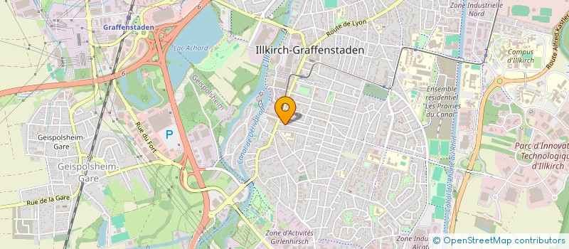 localisation de l'entreprise MADAME MARGOT MULLER  STRASBOURG