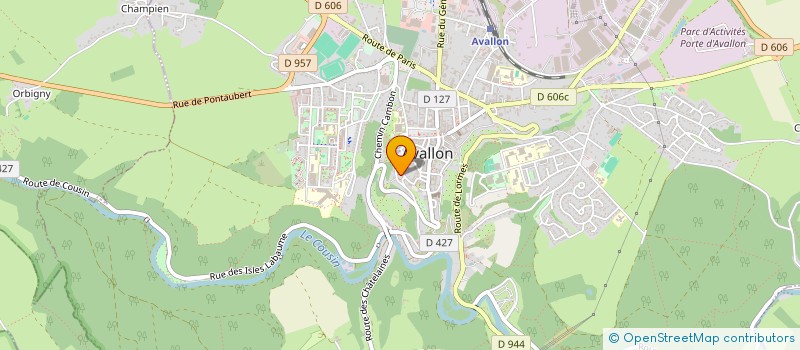 localisation de l'entreprise MADAME MARGOT NAULET  QUARRE-LES-TOMBES